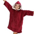 thumbnail image 2 of Sudadera con Capucha De Gran Tamaño Familia Con Capucha Ultra Felpa Polar Sherpa Sudadera-c, 2 of 2