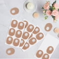 thumbnail image 6 of Soft Felt Callus Pads Oval Shape Cushion Pads for Toes and Feet Reduce Pain Pressure and Friction from Shoes, 24 Pcs, 6 of 7