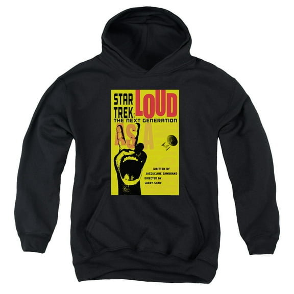 Star Trek - Tng Season 2 Episode 5 - Youth Hooded Sweatshirt - Small