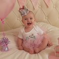 thumbnail image 2 of Baby Princess Tiara Crown, Baby Birthday Hat, 2 of 2
