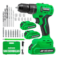thumbnail image 1 of Taladro Rotomartillo Sin Carbones Inalámbrico 20v 2baterías Verde, 1 of 5
