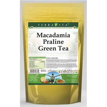 Macadamia Praline Green Tea (25 tea bags, ZIN: