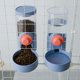 thumbnail image 1 of Jaula para mascotas, dispensador de agua suspendido, colgante, botella de agua automática para mascotas, tazón para gatos, perros, conejos, neblina azul, 1 of 6