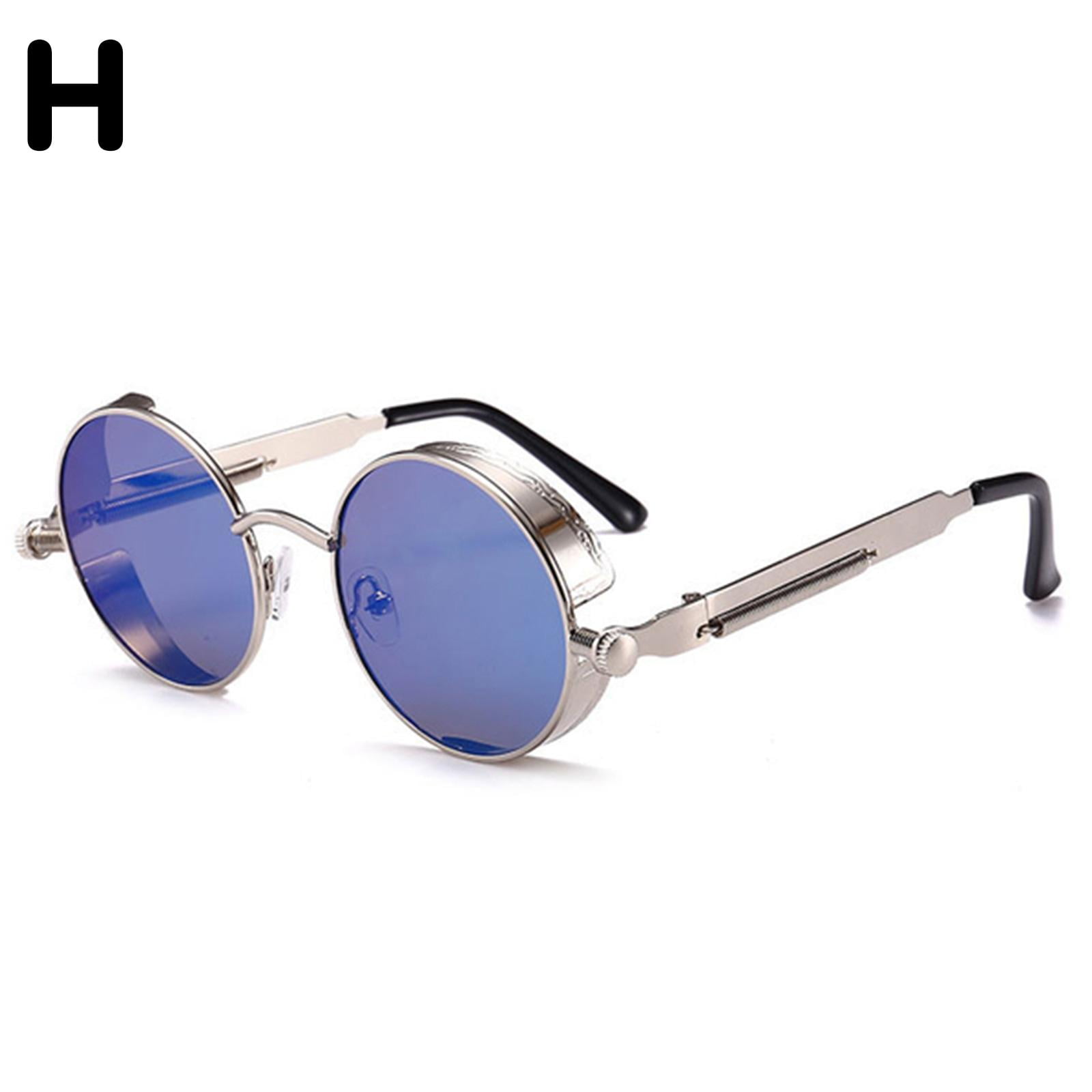 sunglasses,round sunglasses,steampunk clip vintage,punk sunglasses