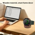 thumbnail image 6 of Samsung Galaxy Watch Charging Dock - Wood Watch Charging Stand for Galaxy Watch 8/7/6/5/4/3/2/Active 2/1/S3 Series ,Gift for Men Women, 6 of 6