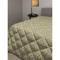 thumbnail image 2 of Yellow Down Alternative Comforter, Repeated Motifs of Exotic Pineapples Mustache and Eyeglasses Print, Microfiber Quilt for All Season, 5 Sizes, Yellow and Charcoal Grey, by Ambesonne, 2 of 3