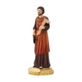 thumbnail image 2 of Estatua de San , estatuilla de San , decoración interior decorativa cristiana, decoración católica, ornamento, escultura, figura de trabajador, 2 of 8