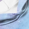 thumbnail image 5 of JFOPQVSM Girls Hooded Sweatshirt Comfortable and Fleece Fabric Warm and Stylish Tie Dye Colored Sweatshirt, 5 of 6