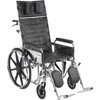 STD20RBDFA - Sentra Reclining Wheelchair, Detachable Full Arms, 20 Seat