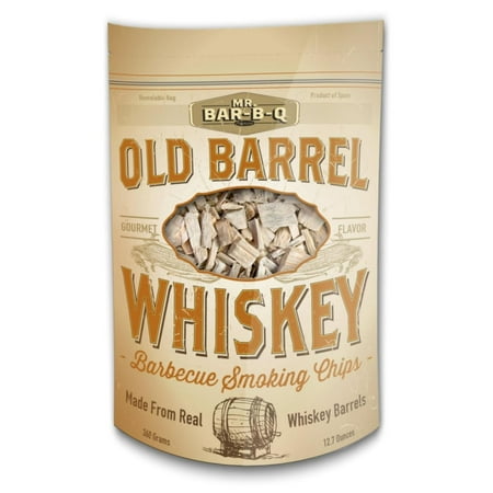 Bbl Barrel - Mr. Bar-B-Q 05042BC Old Barrel Whiskey Barbecue Smoking Chips, Brown, Bring something new to the grill with Whiskey Barbecue Smoking Chips By Mr BarBQ