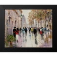 thumbnail image 2 of Orme, E. Anthony 18x15 Black Modern Framed Museum Art Print Titled - Paris Afternoon II, 2 of 5