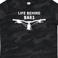 thumbnail image 4 of Inktastic Life Behind Bars Mountain Bike Boys or Girls Toddler T-Shirt, 4 of 5