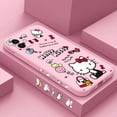 thumbnail image 2 of Leopard Hello Kitty Phone Case For iPhone 15 14 13 12 11 Pro Max Mini X XR XS MAX SE20 8 7 Plus 6S Plus Liquid Silicone Cover LXY, 2 of 7