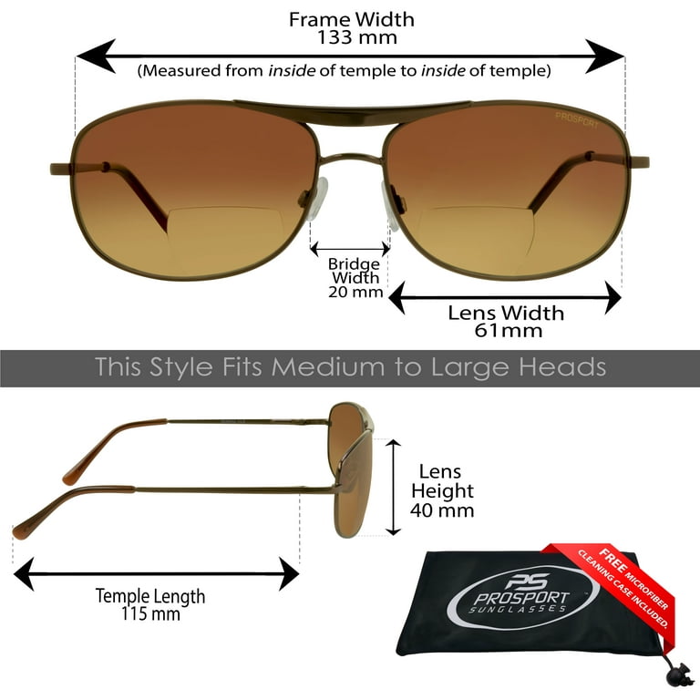 V.W.E. 2 Pairs Men Polarized Fly Fishing Sunglasses with Magnification Bifocal Lens Readers Outdoor Reading +2.25, Men's, Size: One size, Black
