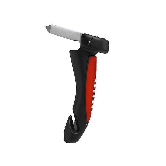 Car Cane Mobility Aid Standing Support Portable Grab Bar Assist Handle All-in-One Auto with Built in LED Flashlight Seatbelt Cutter and Window Breaker