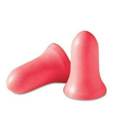 Uvx R01669 Super Leight Earplugs, Cordless, Foam, Orange, 60 Pairs Per Box