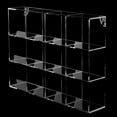 thumbnail image 3 of MyGift 12 Compartment Wall-Mounted/Freestanding Kitchen/BathroomClear Acrylic Organizer Rack, 3 of 6