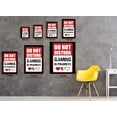 thumbnail image 3 of Awkward Styles Gamer Canvas Wall Art Do Not Disturb Home Decor Prints, 3 of 7