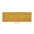 thumbnail image 2 of Better Trends 20" x 60" Premium Bathroom Runner Mat, 100% Cotton Tufted Bathroom Rug, Water Absorbent, Reversible Bath Mat Machine Washable (Yellow) Lux Collection, 2 of 6