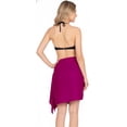 thumbnail image 2 of HAPPY BAY Women's Summer Swim Cover up Wraps Vacation Swimsuit Pareos Short Beachwear Beach Skirt Sarong Coverups Swimwear for Women One Size Magenta, 2 of 6
