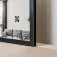 thumbnail image 6 of EVIVA Black 24X30 Inch Modern Framed Bathroom Mirror, 6 of 10