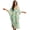Colored Butterfly Floral Green, variant on Xixirimido Pink Vibrant Cherry Blossom Print Womens Kaftan Dresses Long Caftans Plus Size Batwing Sleeve Swimsuit Coverup V Neck Summer Beach Dress
