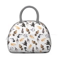 thumbnail image 2 of Cat Mom Lunch Bag – Adorable Kitty Pattern with Cute Paws, Ideal for Cat Lovers, 2 of 4