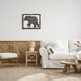 thumbnail image 2 of Stupell Welcome To The Woods Cabin Sign Animals & Insects Painting Black Floater Framed Art Print Wall Art, 2 of 9