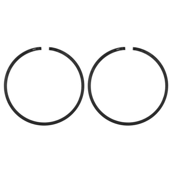 Uxcell 2-Pack Piston Ring Set 40mm x 1.2mm Standard Piston Ring Black Piston Rings Electric Saw Replaces