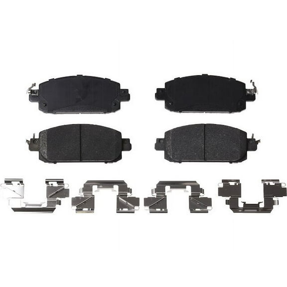 Front Brake Pad Set - Compatible with 2021 - 2023 Nissan Kicks 2022