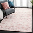 thumbnail image 2 of SAFAVIEH Metro Elmer Medallion Area Rug, Dark Pink/Ivory, 6' x 9', 2 of 9