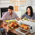 thumbnail image 6 of Nuwave Bravo Air Fryer Oven, 21-Qt Capacity 1800 Watts Convection Toaster Smart Oven, Large, 6 of 6