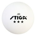 thumbnail image 2 of STIGA 3-Star White Table Tennis Balls (6-Pack), 2 of 4