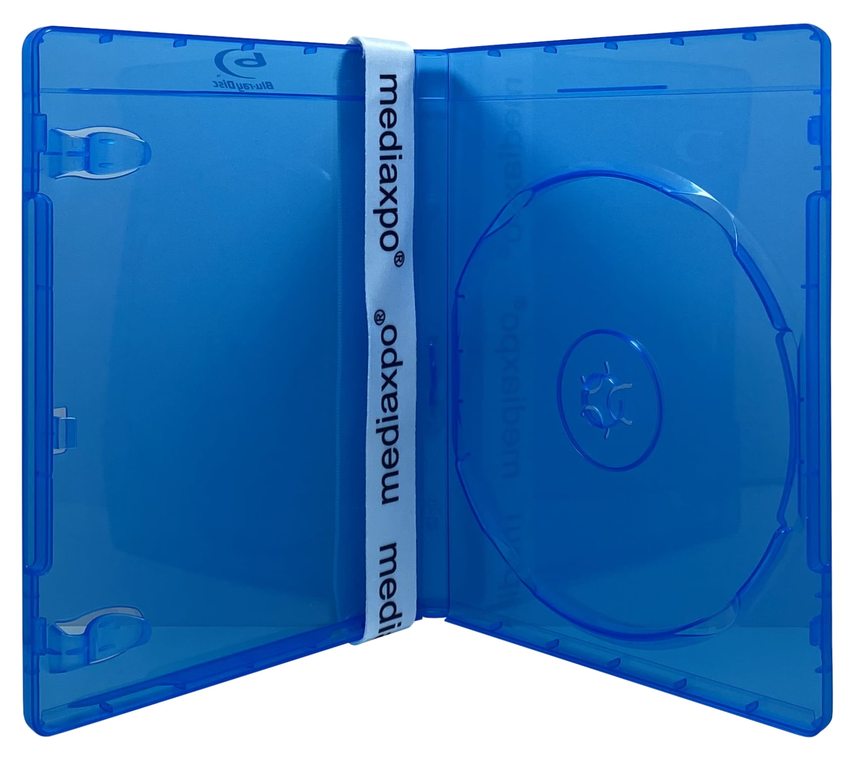 Clear Bluray 14mm Spine Holder for Standard USB Stick & Disc Empty Blu-ray Case 
