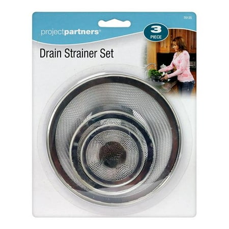 

Project Partners 70135 Drain Strainer Set - 3 Piece