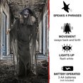 thumbnail image 5 of Haunted Hill Farm 5.75 ft Animatronic Witch Indoor/Covered Outdoor Halloween Decoration, HHWITCH-20FLSA, 5 of 13