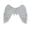 White, variant on Mardi Gras Angel Wings Costume Accessories,Halloween Festive Party Black White Feather Wing for Adults Men Women