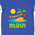 thumbnail image 4 of Inktastic I Love Maui Boys or Girls Baby Bodysuit, 4 of 5