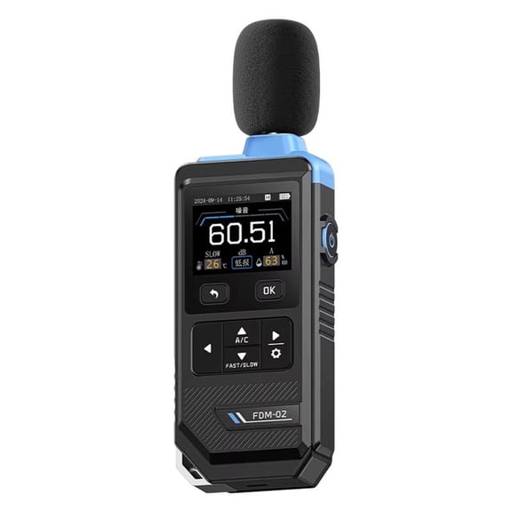 30-130dBA SPL Noise Level Meter Decibel Meter Handheld Sound Level Tester