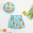 thumbnail image 2 of Shadoumai Boys Swimming Trunks Cartoon Printed Elastic Waist Beach Board Shorts Fashion Beach Swimwear Swimming Trunks Clothes Beach Swimming Shorts, 2 of 6