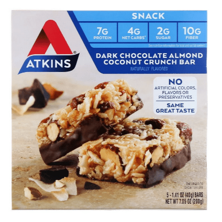 crunch atkins almond snack coconut bars oz chocolate each pack bar dark dialog displays option button additional opens zoom