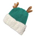 thumbnail image 1 of Chapeau en Laine Mignon Dessin Animé Polyvalent Rouge Chaud Pull Tricoté, 1 of 2