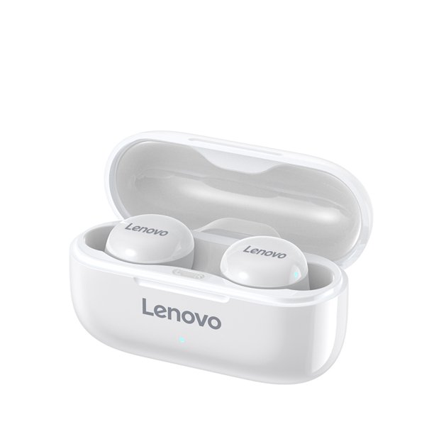 Auriculares Lenovo LP11 BT 5.0 Auriculares inalámbricos Auriculares deportivos intrauditivos Calidad de sonido HiFi Llamada HD binaural Emparejamiento fácil Blanco Lenovo Auriculares