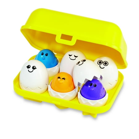 Kidoozie Peek N Peep Eggs - Mentally Stimulating – Employs Tactile Engagement – for Ages 12 Months and Up