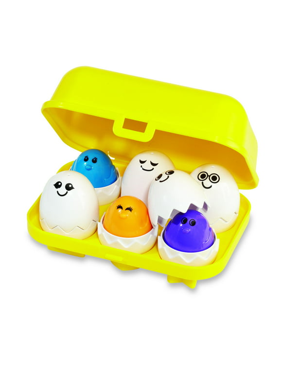 Kidoozie Peek N Peep Eggs - Mentally Stimulating  Employs Tactile Engagement  for Ages 12 Months and Up
