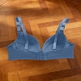 thumbnail image 7 of Hrsba No Underwire Bra,Solid Color Supportive Push Up Breathable Lightweight Regular Wear Intimates for Women, 7 of 7