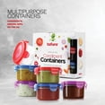thumbnail image 4 of Envase de aderezo para ensaladas Tafura, 80 ml, paquete de 6 unidades, para lonchera, 4 of 8