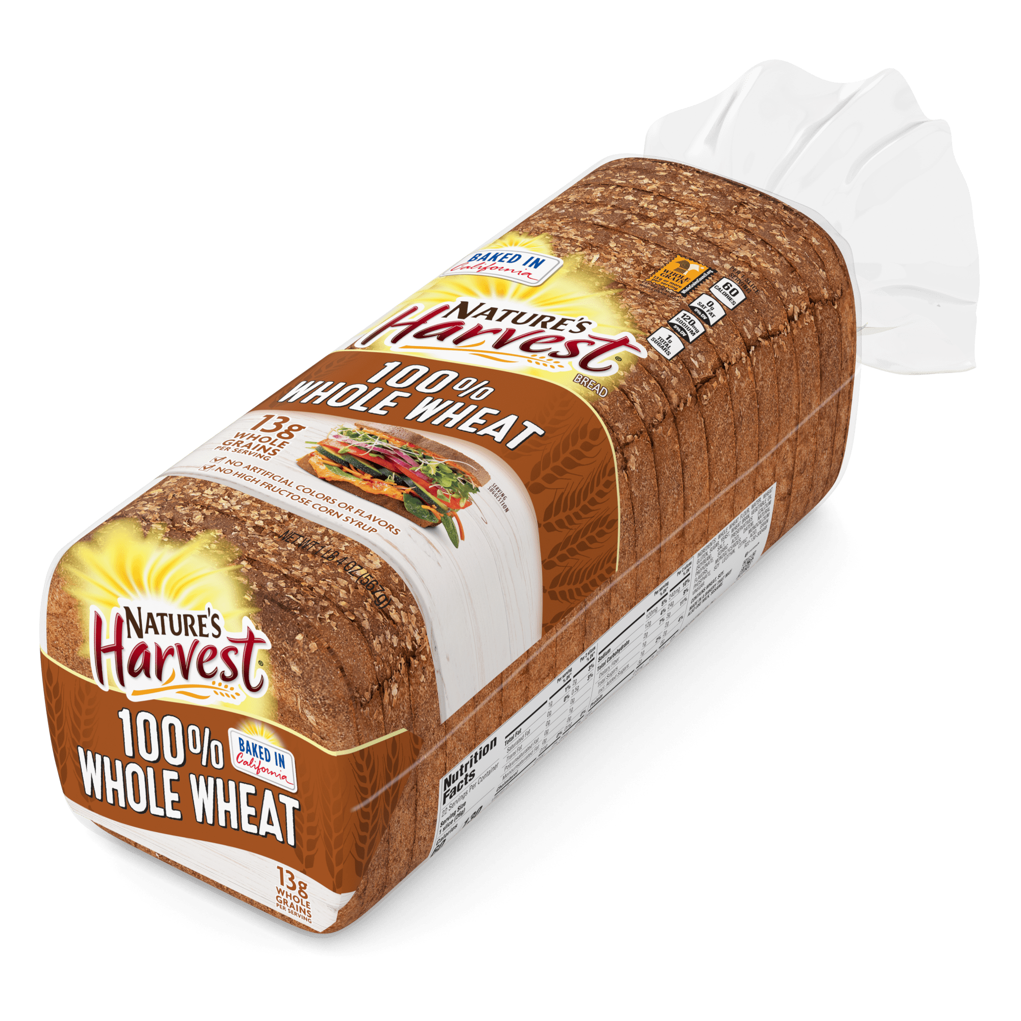 100 stone ground wheat bread