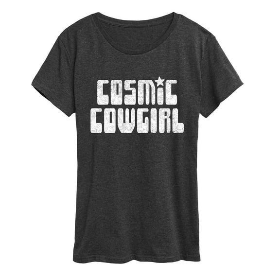 Instant Message - Cosmic Cowgirl - Women's Short Sleeve Graphic T-Shirt