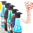 thumbnail image 3 of KAKOWELY 10 piezas de adornos para botellas de graduación, minigorros de graduación, minigorros con borlas., 3 of 4